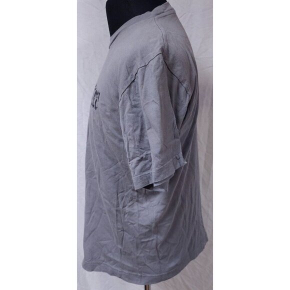 Jägermeister Mens Large Grey Spellout Distressed Deer Head Cross Tee Shirt - Picture 7 of 11